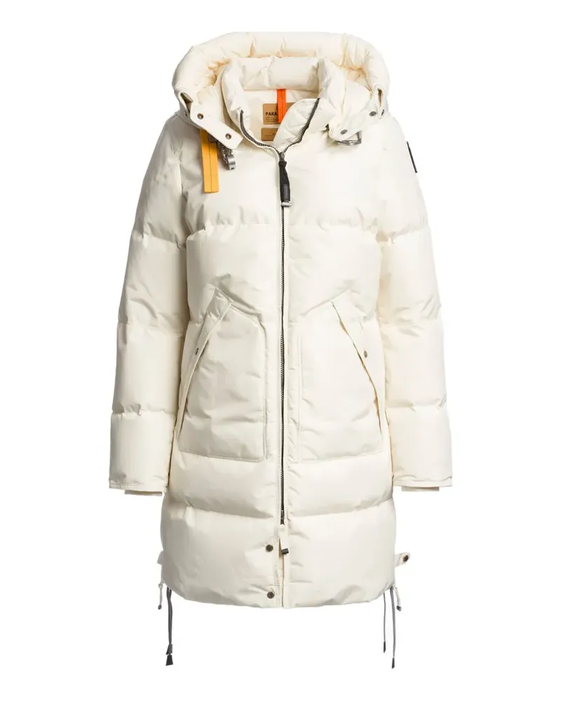 Parajumpers Long Bear Mantel - Weiß Weiß