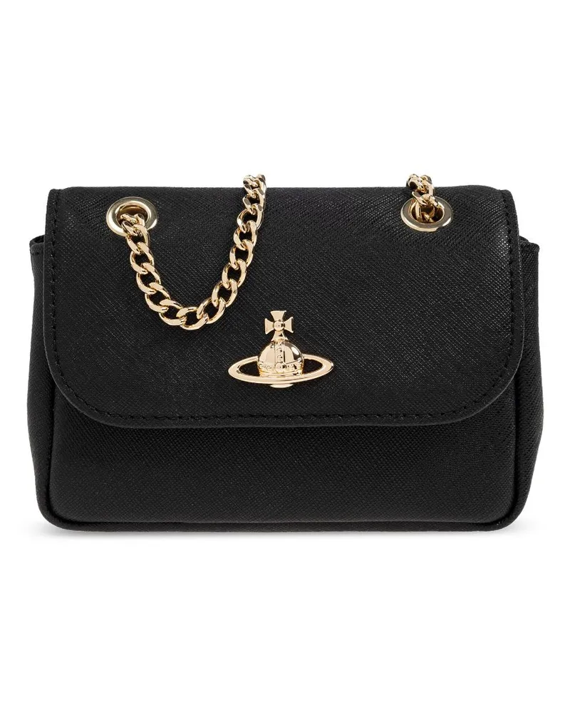 Vivienne Westwood Victoria Schultertasche - Schwarz Schwarz
