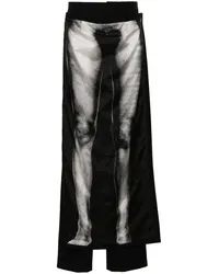 Jean Paul Gaultier The Body Marinière Hose Schwarz