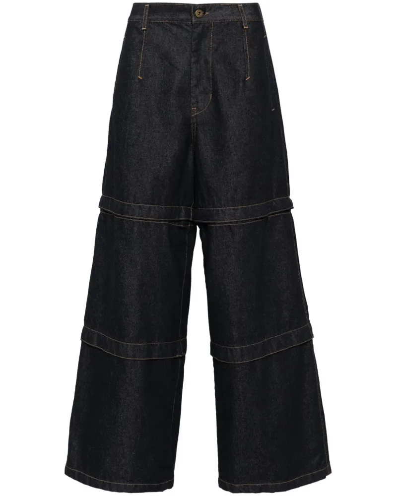 SONGZIO Meta Jeans mit abnehmbaren Einsätzen - Blau Blau