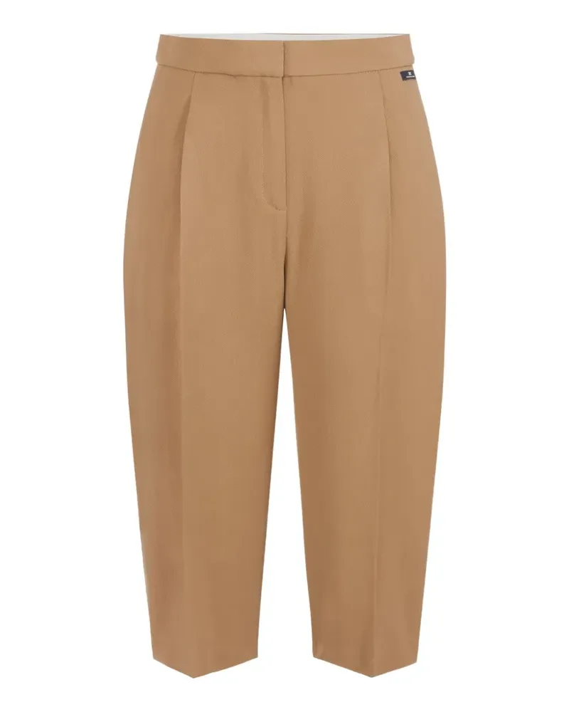 Elisabetta Franchi Hose aus Gabardine - Nude Nude