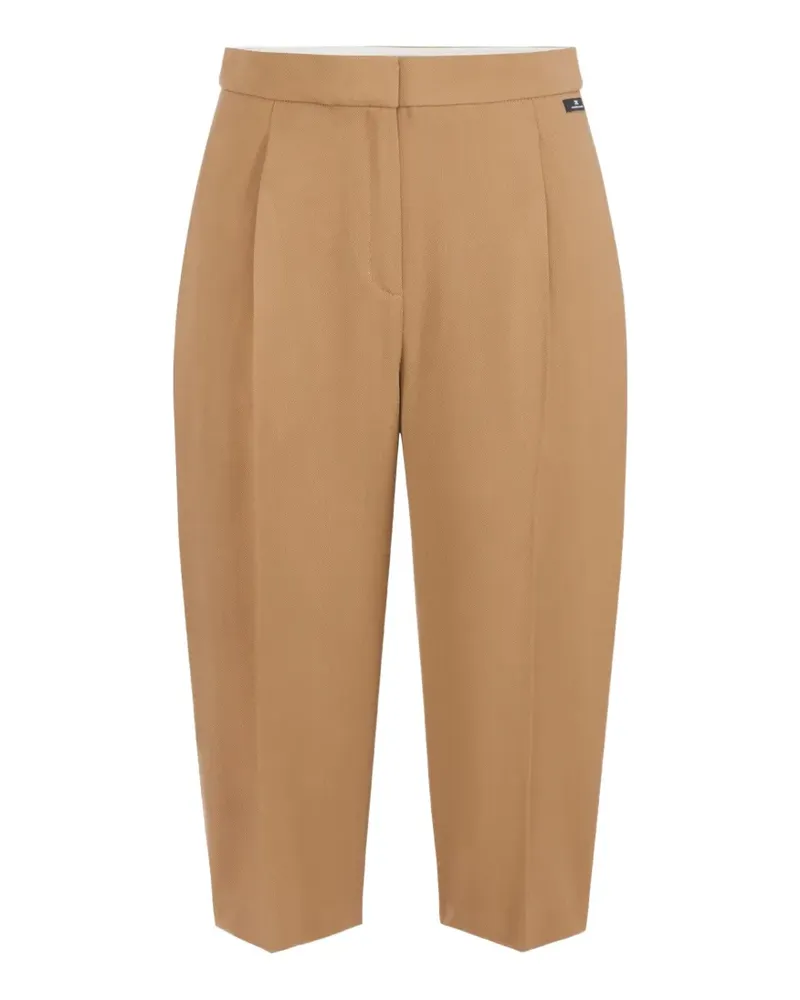 Elisabetta Franchi Hose aus Gabardine - Nude Nude