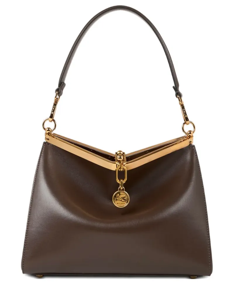 Etro Mittelgroße Vela Schultertasche - Braun Braun