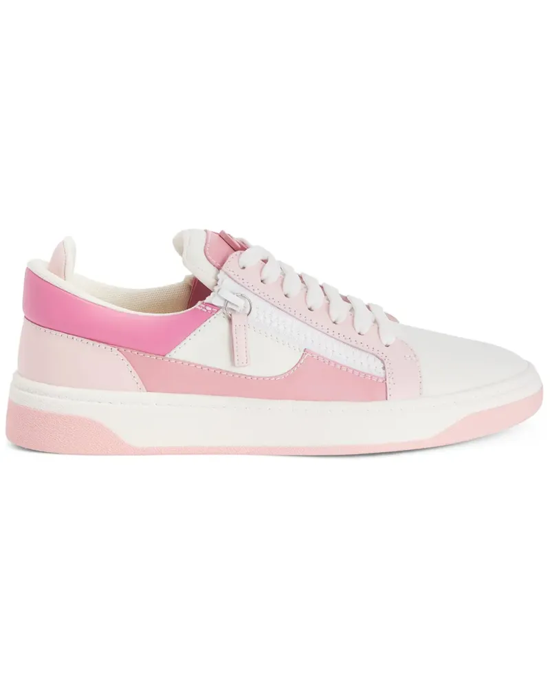Giuseppe Zanotti 94 Sneakers mit Kontrasteinsätzen - Rosa Rosa