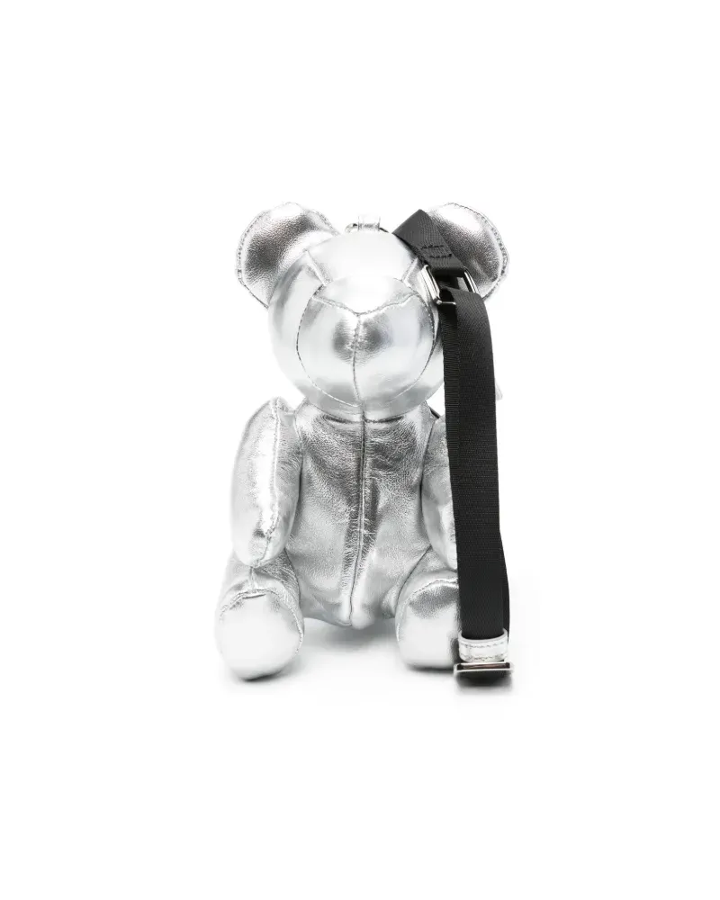 MIHARAYASUHIRO Umhängetasche in Bärenform - Silber Silber