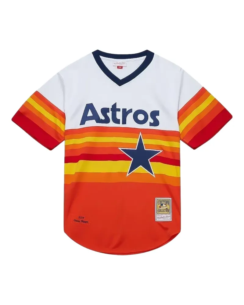 Mitchell & Ness x MLB Houston Astros 2004 Craig Biggio Trikot - Weiß Weiß