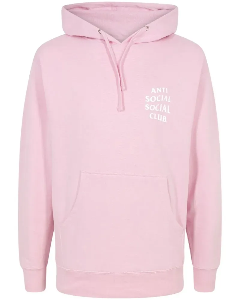 Anti Social Social Club Know You Better Hoodie - Rosa Rosa