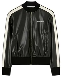 Palm Angels Bomberjacke mit Logo-Stickerei Schwarz