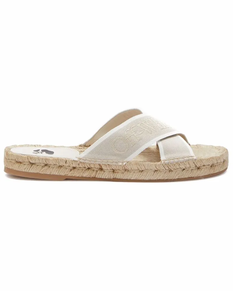OFF-WHITE Espadrilles mit überkreuzten Riemen - Nude Nude