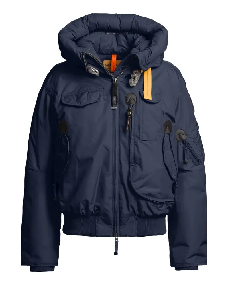 Parajumpers Gobi Bomberjacke mit Kapuze - Blau Blau