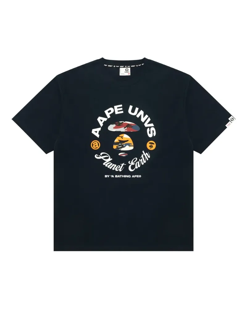 BAPE graphic t-shirt - Blau Blau