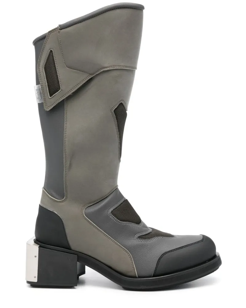 GmbH Baris Moto Stiefel 50mm - Grün Grün