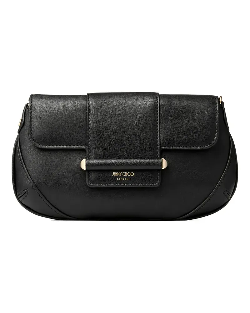 Jimmy Choo Bar Umhängetasche mit Kette - Schwarz Schwarz