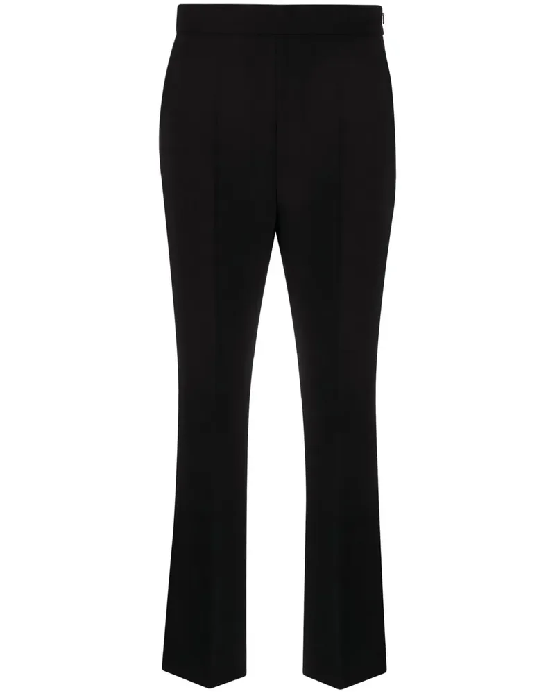 Max Mara Hose mit schmalem Schnitt - Schwarz Schwarz