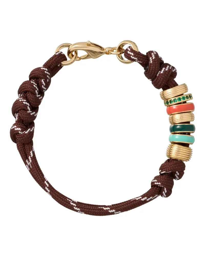 Roxanne Assoulin Kordelarmband mit Knoten - Braun Braun