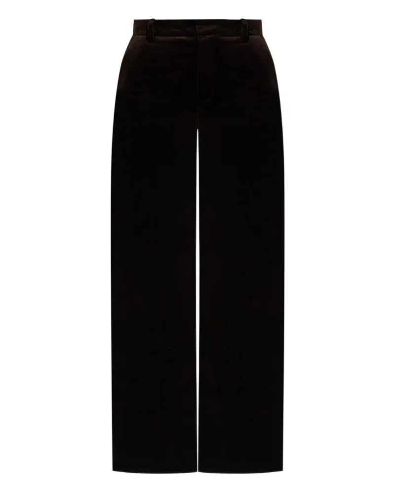 Zadig & Voltaire Hose aus Samt - Braun Braun