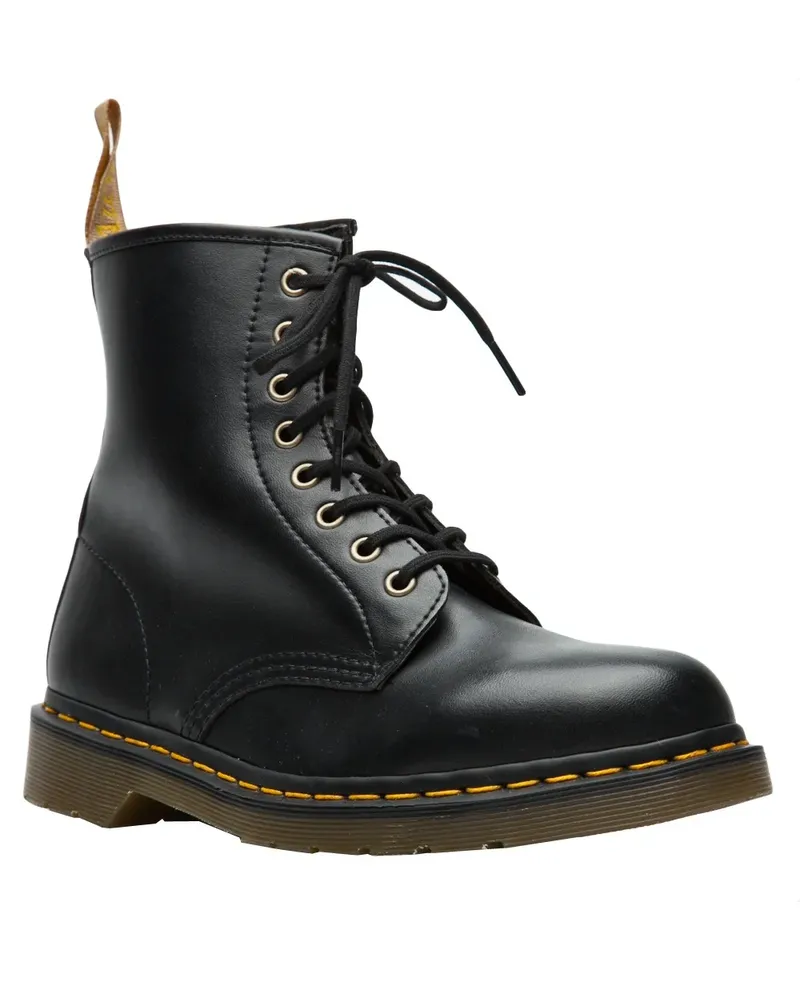 Dr.Martens Vegan 8 eye boot - Schwarz Schwarz