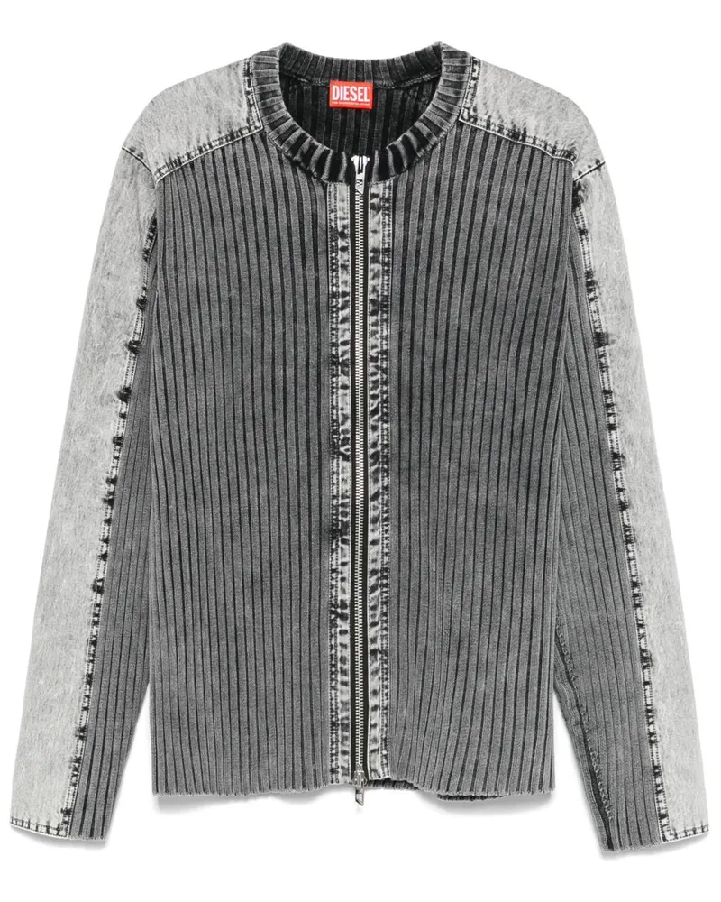 Diesel K-Matty Cardigan - Grau Grau