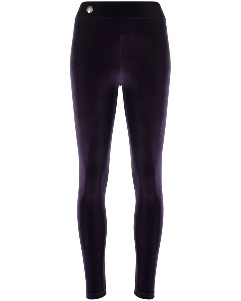 Philipp Plein Klassische Leggings - Violett Violett
