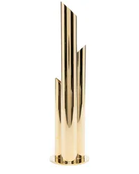 Skultuna Tatlin Vase im Metallic-Look Gold