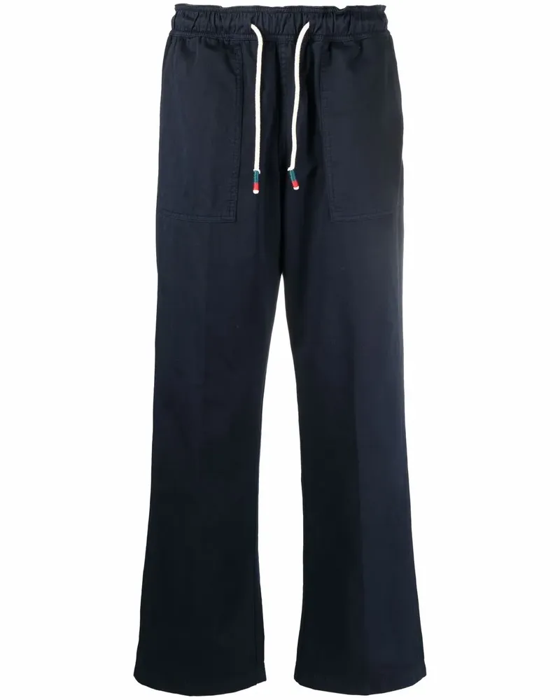 Orlebar Brown Gerade Hose mit Kordelzug - Blau Blau