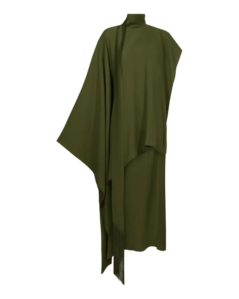Taller Marmo California Maxi-Kaftankleid mit Fransenbesatz - Grün Grün