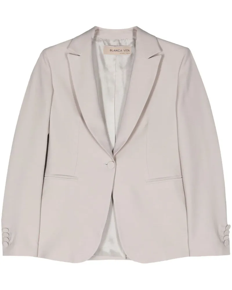 Blanca Einreihiger Gelsemy Blazer Nude