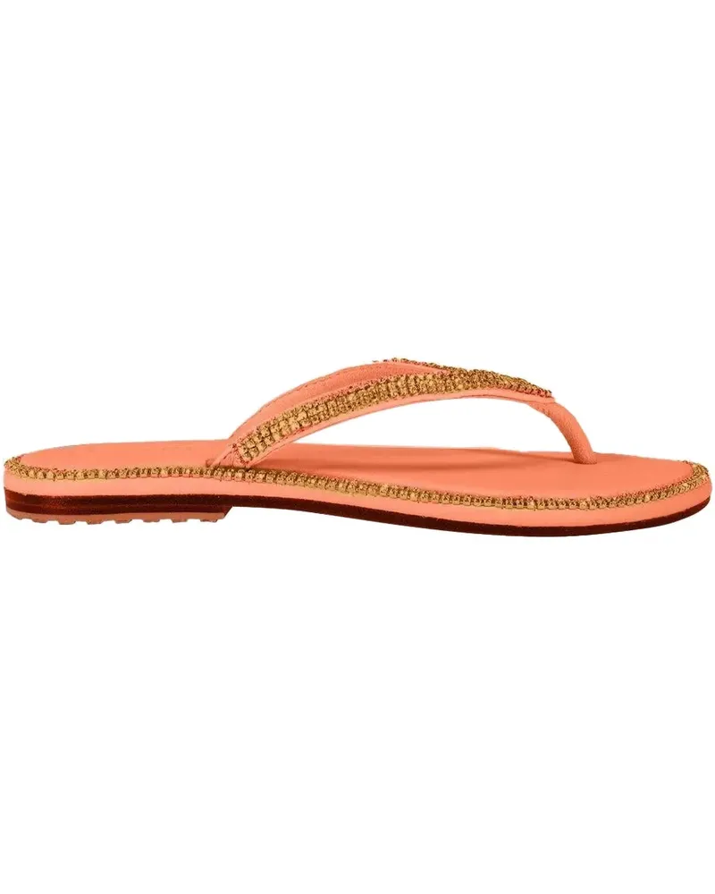 Mystique crystal-embellished sandals - Orange Orange