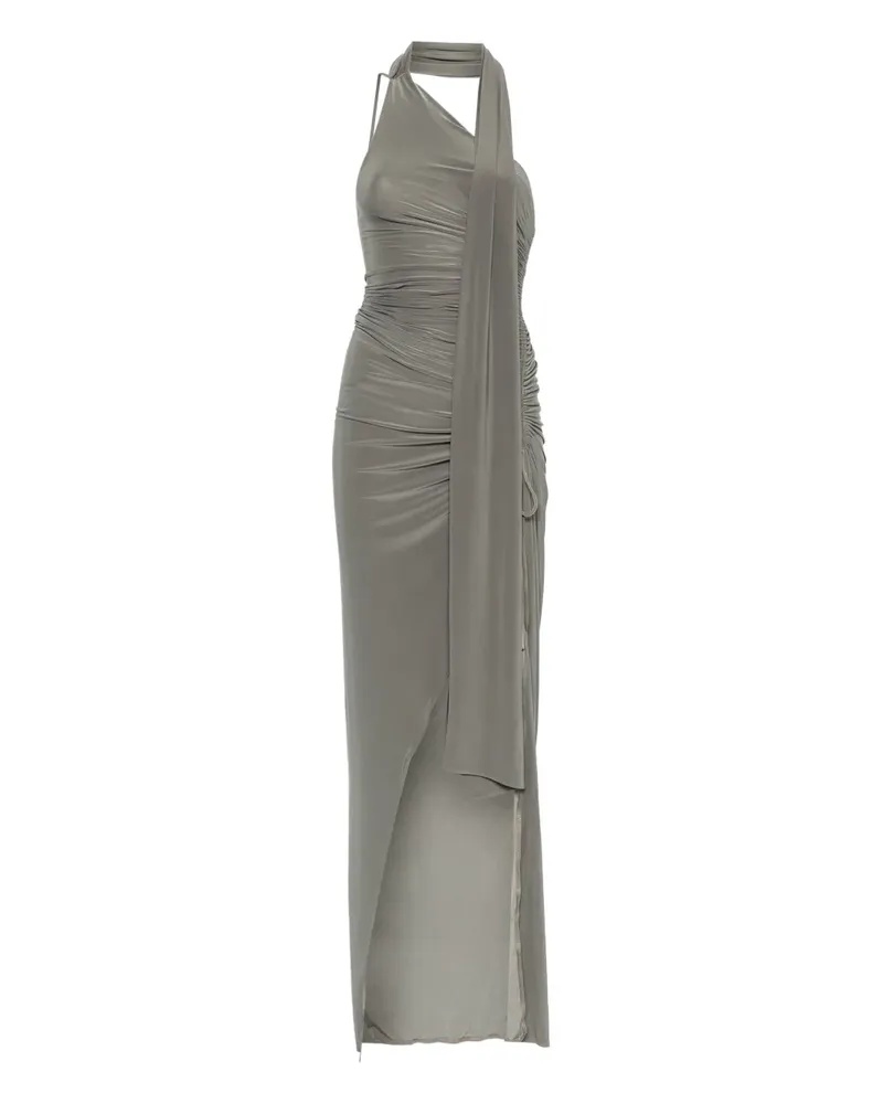 ATU Body Couture One-Shoulder-Midikleid mit Schlitz - Grün Grün