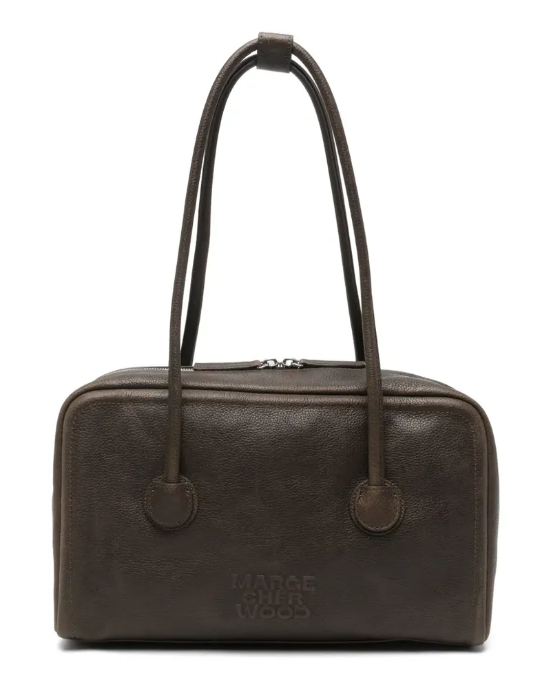 Marge Sherwood Handtasche mit Logo-Prägung - Braun Braun