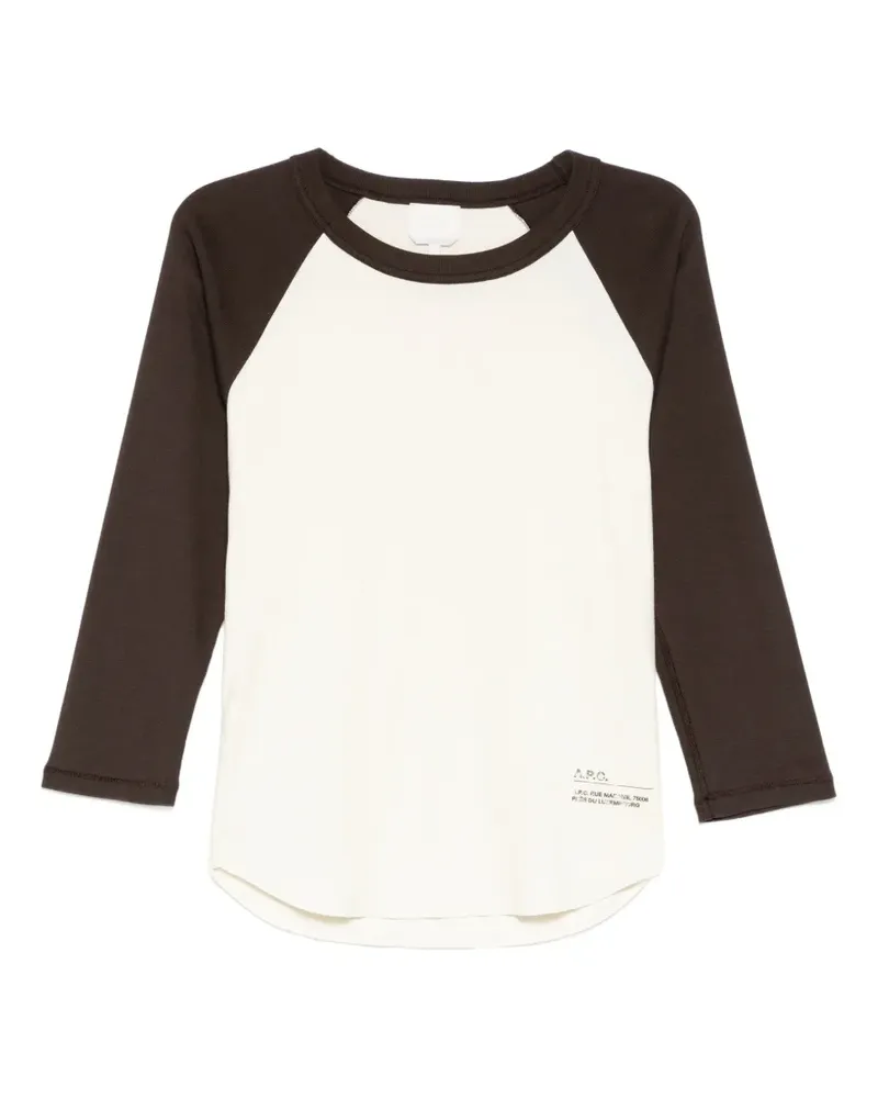 A.P.C. Clara T-shirt - Nude Nude