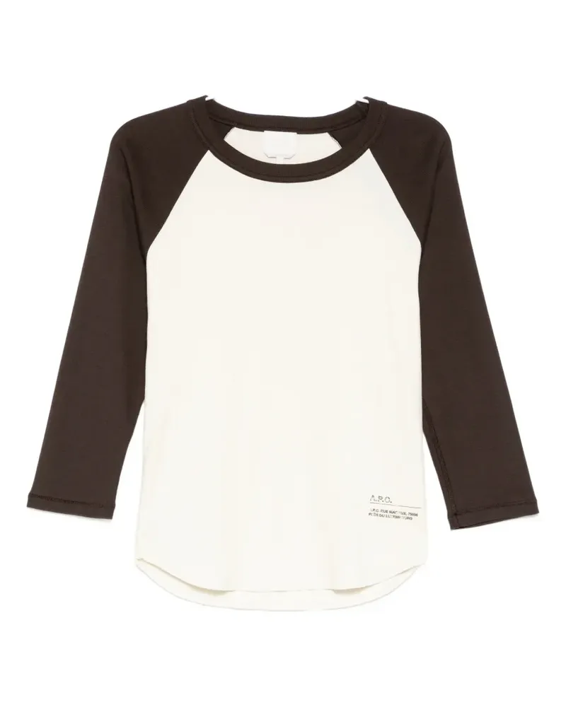 A.P.C. Clara T-shirt - Nude Nude