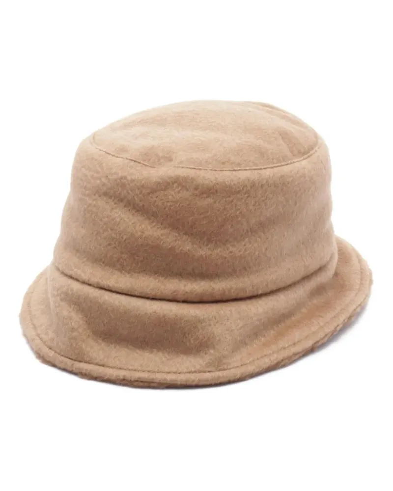 Max Mara 2010s Fiducia Fischerhut - Braun Braun