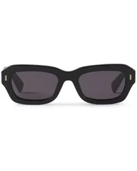 Lanvin Sonnenbrille mit geometrischem Gestell Schwarz