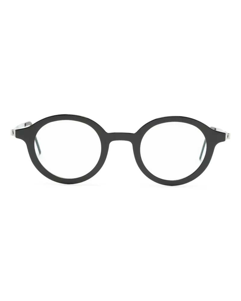Lindberg Brille mit rundem Gestell - Schwarz Schwarz