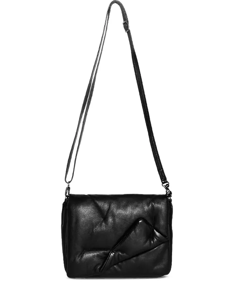 Yohji Yamamoto Gesteppte Schultertasche - Schwarz Schwarz