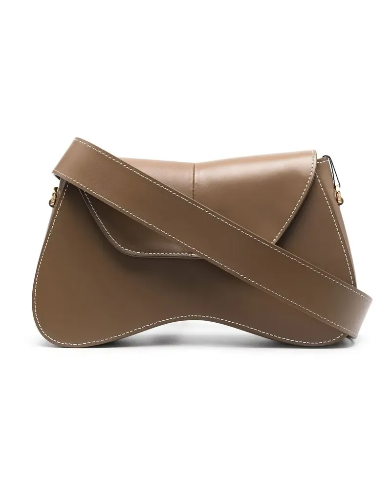 Elleme Space Schultertasche - Braun Braun