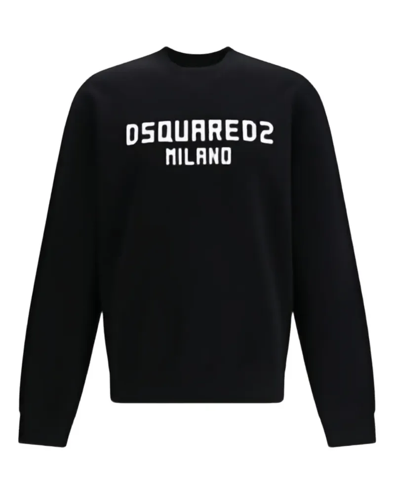 Dsquared2 Pullover mit Rundhalsausschnitt - Schwarz Schwarz
