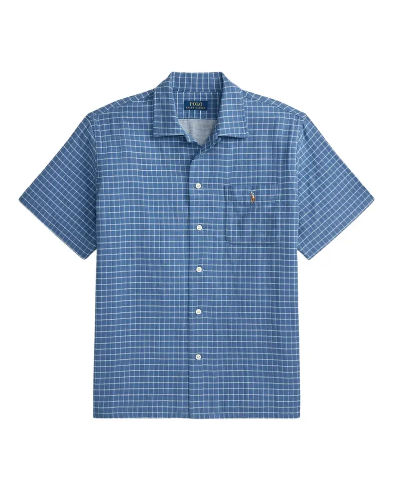 Ralph Lauren Kariertes Hemd - Blau Blau