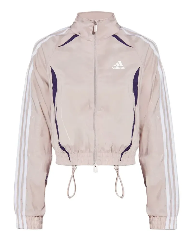 adidas Sportjacke mit drei Streifen - Rosa Rosa