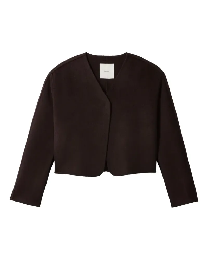 Calvin Klein V-neck jacket - Braun Braun