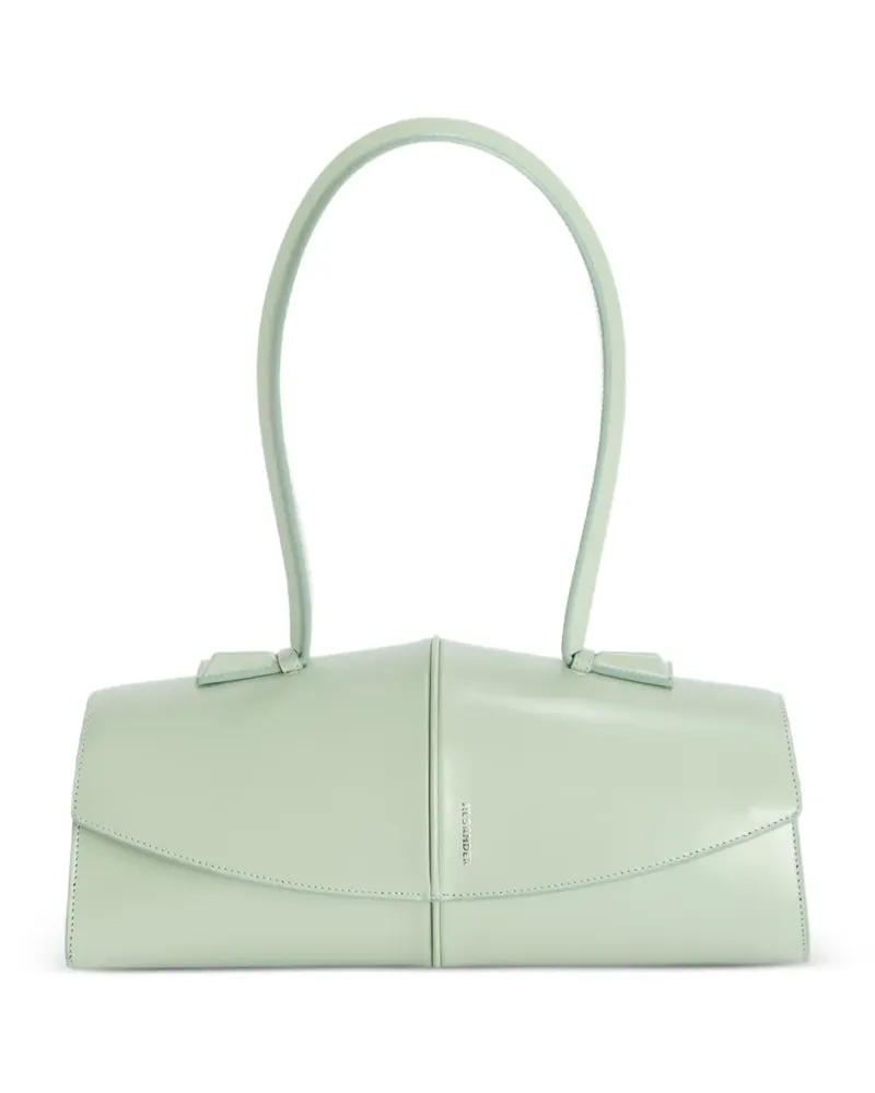 Jil Sander Linea Schultertasche aus Leder - Blau Blau