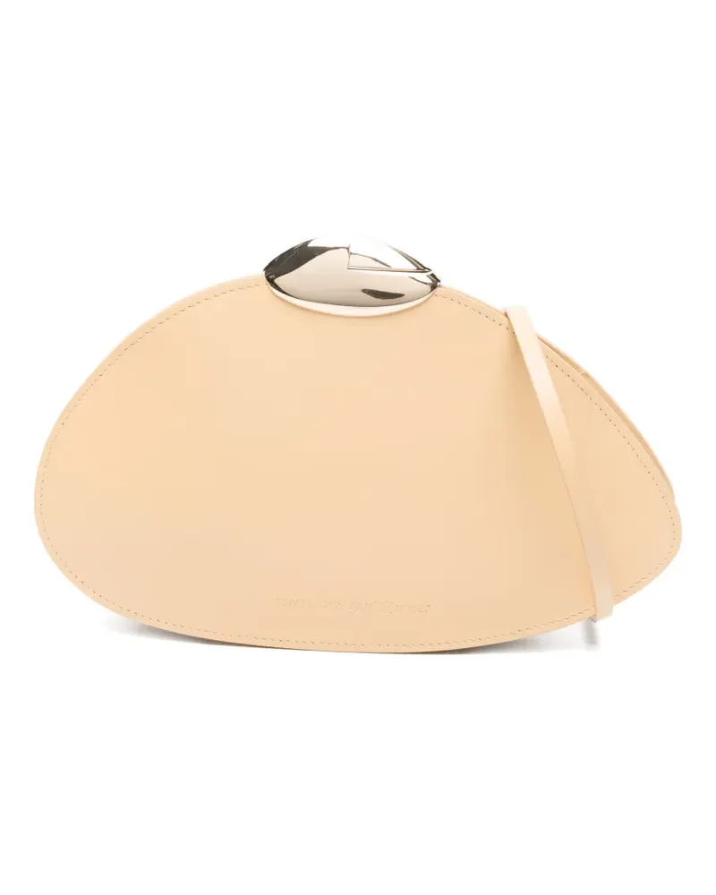 Benedetta Bruzziches small Belle De Jour crossbody bag - Nude Nude