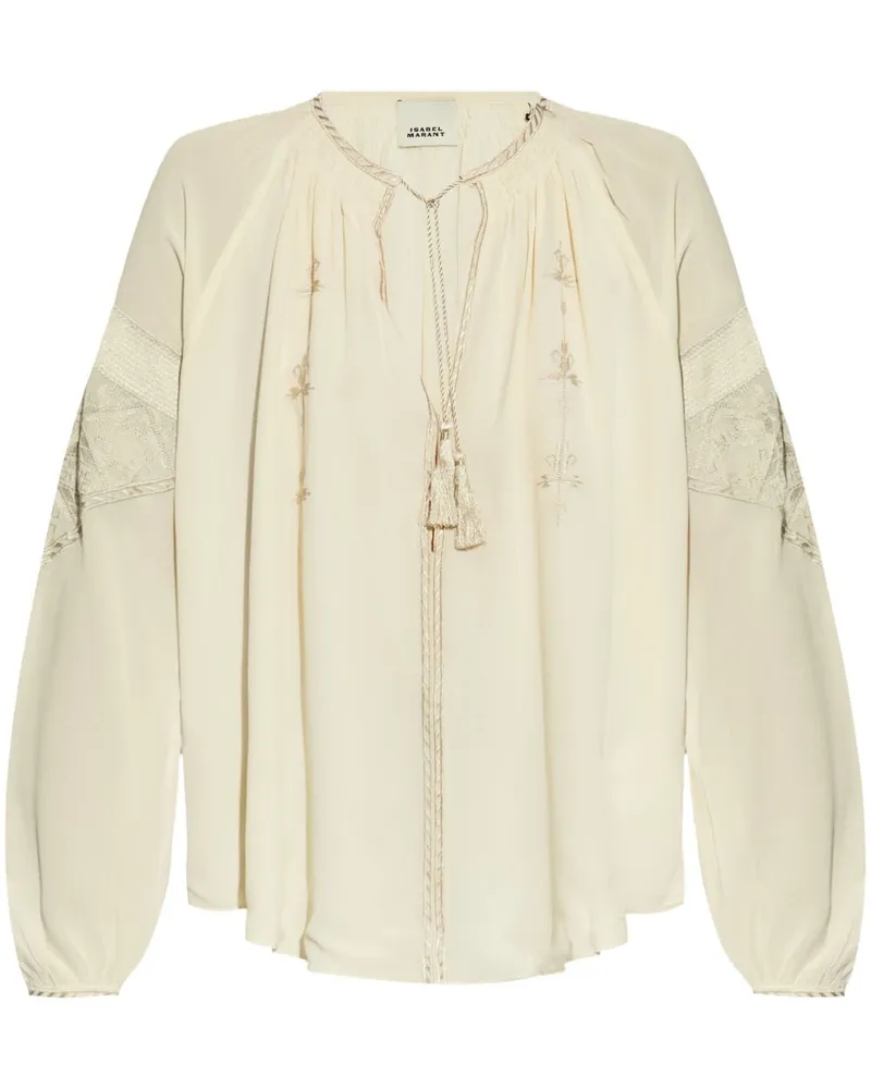 Isabel Marant Oris Bluse - Nude Nude