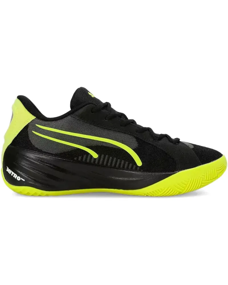 Puma All-Pro Nitro "Black/Yellow" Sneakers - Schwarz Schwarz