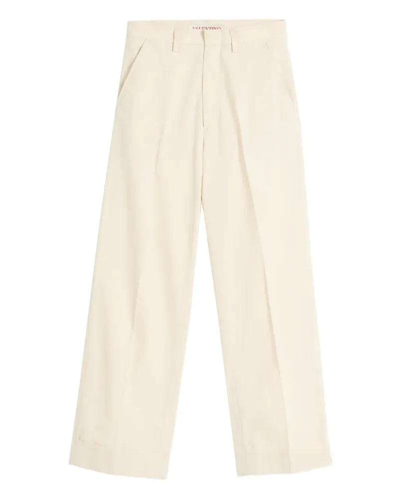 Valentino Garavani Jeans mit Umschlag - Nude Nude