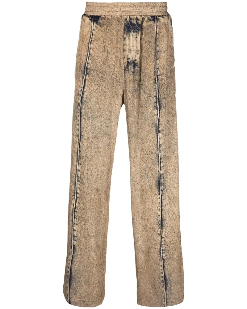 Diesel Ausgeblichene Jeggings - Nude Nude