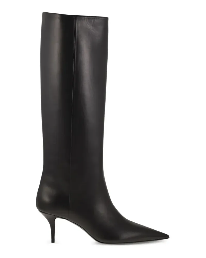 Fabiana Filippi Stiefel mit spitzer Kappe - Schwarz Schwarz