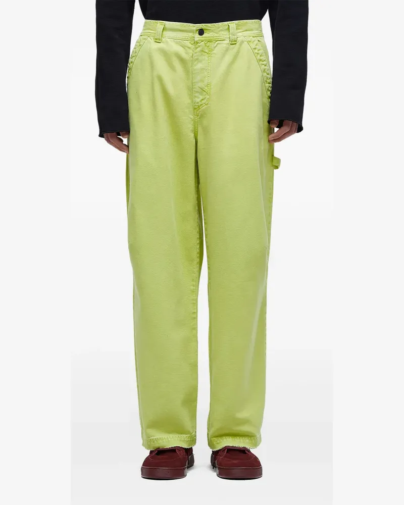 Osklen Used Jeans - Grün Grün