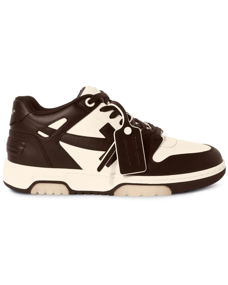OFF-WHITE Out of Office Sneakers - Braun Braun